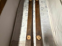 Antiek hout kinderbedje - afbeelding 5 van  5