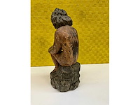 Antiek houten beeld - afbeelding 7 van  11