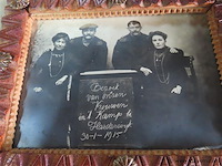 Antiek kistje 1915 gedateerd 28x19cm, h 15cm - afbeelding 4 van  6