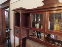 Antiek meubel met zetel - afbeelding 3 van  5