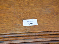Antiek naaimachine op tafel singer y159656 - afbeelding 3 van  10