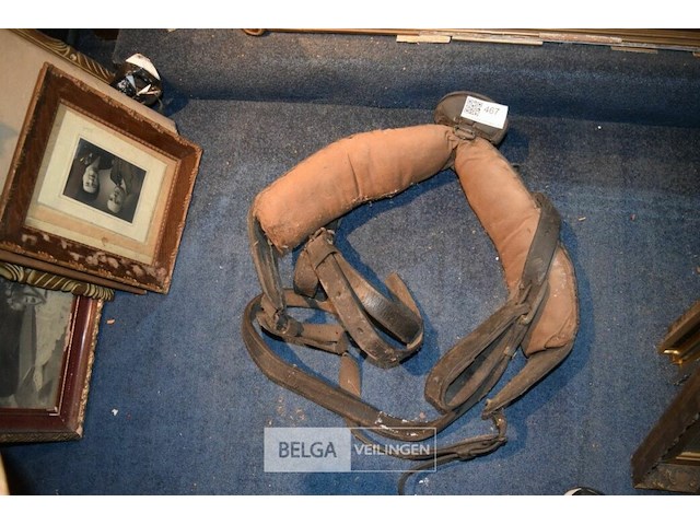 Antiek paardentuig - afbeelding 1 van  4