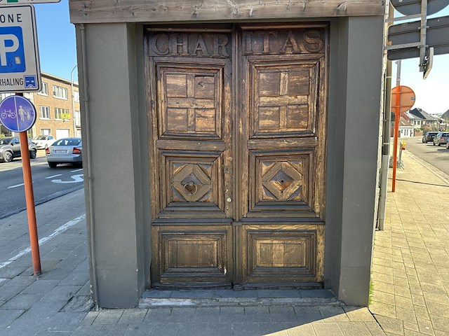 Antiek robuuste dubbele deur - afbeelding 1 van  7