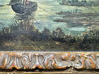 Antiek schilderij in kader - afbeelding 2 van  6