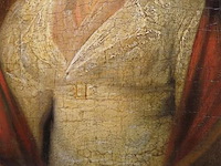 Antiek schilderij, portret dame - afbeelding 4 van  5
