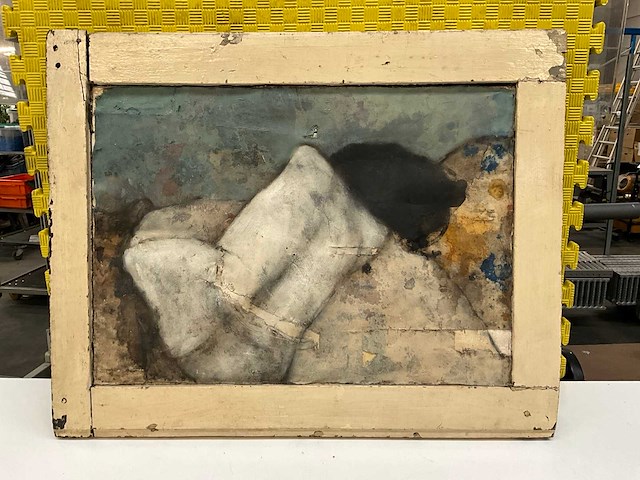 Antiek schilderij - afbeelding 1 van  14