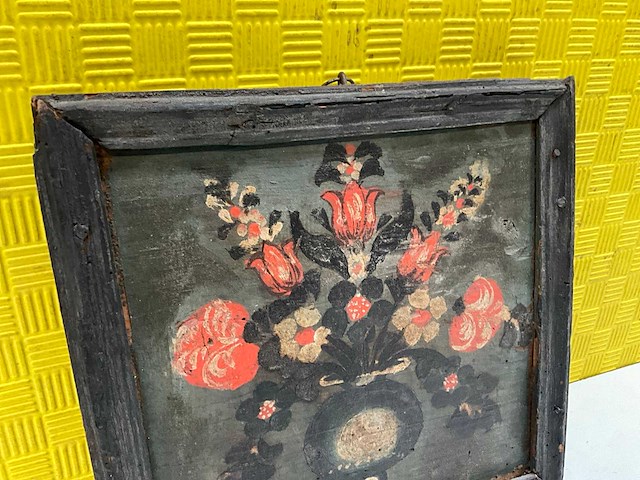 Antiek schilderij - afbeelding 3 van  5