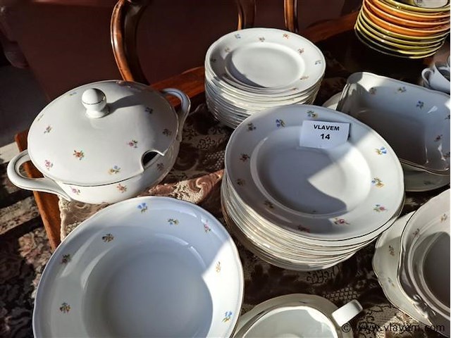 Antiek servies - afbeelding 3 van  8