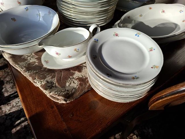 Antiek servies - afbeelding 5 van  8