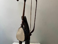 Antiek snaarinstrument - afbeelding 1 van  3