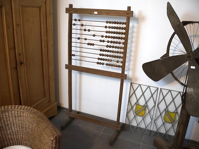 Antiek telraam - afbeelding 1 van  5