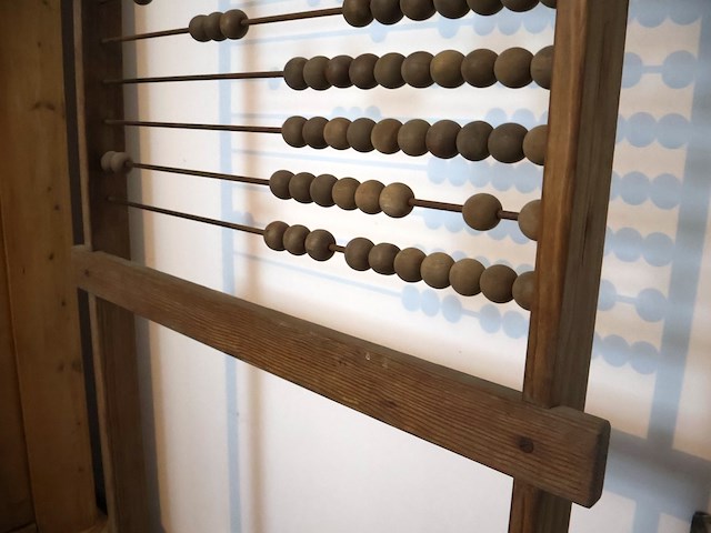 Antiek telraam - afbeelding 5 van  5