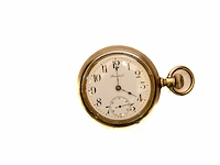 Antiek zilveren zakhorloge "standard" met...