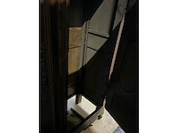 Antieke 2-deurs houten kledingkast - afbeelding 4 van  5