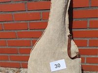 Antieke banjo met inlegwerk - afbeelding 6 van  6