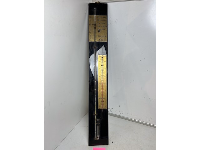 Antieke barometer - afbeelding 1 van  3