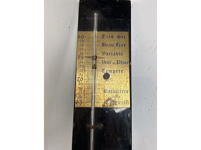 Antieke barometer - afbeelding 3 van  3