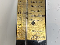 Antieke barometer - afbeelding 3 van  3