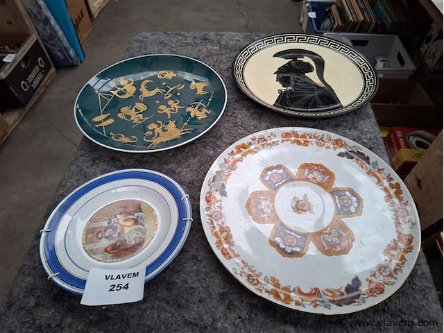 Antieke borden - afbeelding 1 van  4