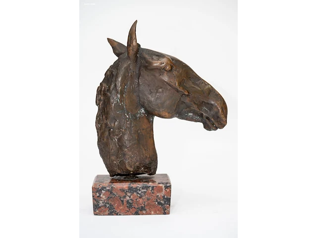 Antieke bronzen buste vladimir aleksandrovich... - afbeelding 2 van  4