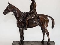 Antieke bronzen sculptuur georges malissard...
