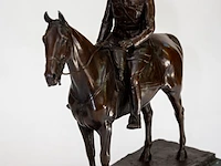 Antieke bronzen sculptuur georges malissard... - afbeelding 3 van  7