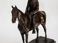 Antieke bronzen sculptuur georges malissard... - afbeelding 4 van  7