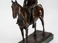 Antieke bronzen sculptuur georges malissard... - afbeelding 5 van  7