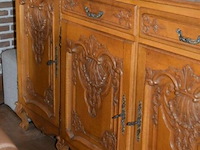 Antieke buffetkast met 4 deuren en 2 lades - afbeelding 4 van  4