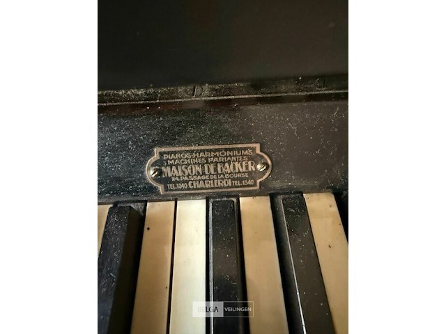 Antieke buffetpiano - afbeelding 2 van  4