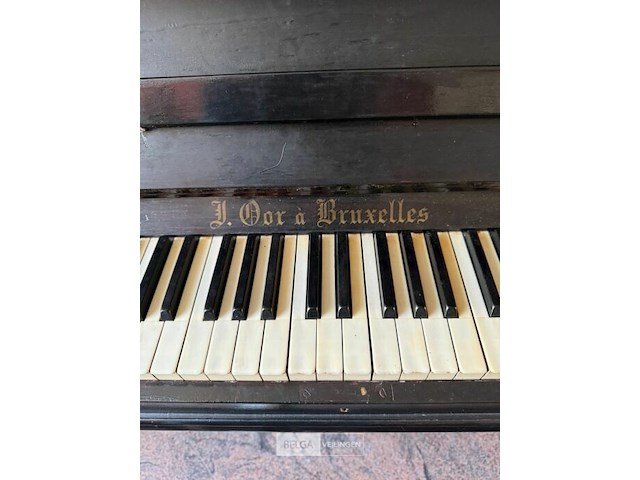 Antieke buffetpiano - afbeelding 3 van  4
