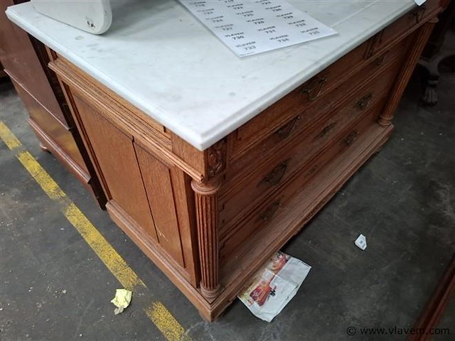 Antieke commode - afbeelding 2 van  2