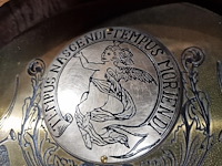 Antieke comtoise klok - afbeelding 3 van  3