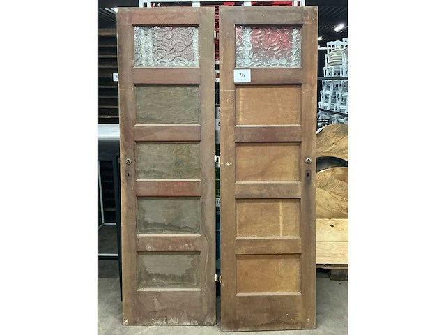 Antieke deur decoratie (2x) - afbeelding 1 van  1