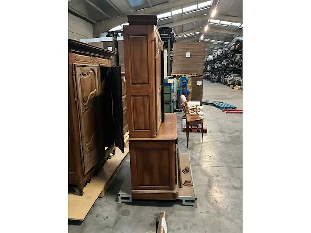 Antieke dressoir 2-delig - afbeelding 3 van  6