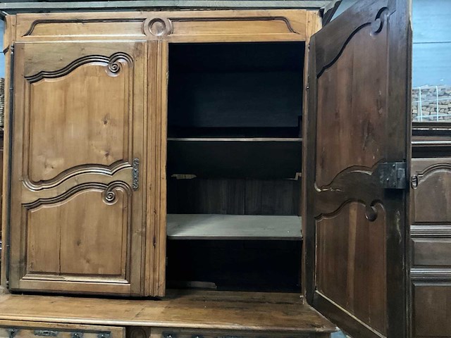 Antieke dressoir 2-delig - afbeelding 4 van  6