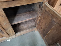 Antieke eiken kast - afbeelding 3 van  4
