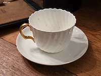 Antieke engelse "victorian travelling tea set" in... - afbeelding 3 van  6