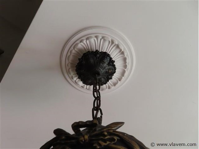 Antieke hallamp - afbeelding 2 van  3