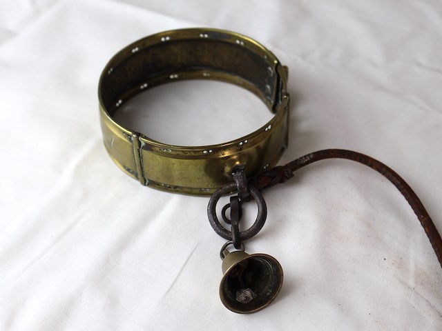 Antieke halsband hond - afbeelding 5 van  8