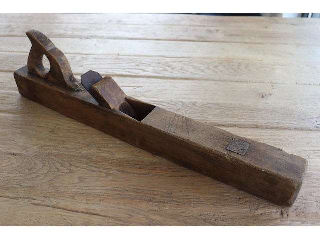 Antieke houten blokschaaf - afbeelding 1 van  3