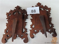 Antieke houten fotokaders - afbeelding 4 van  4