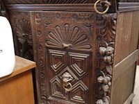 Antieke houten kast - afbeelding 4 van  5