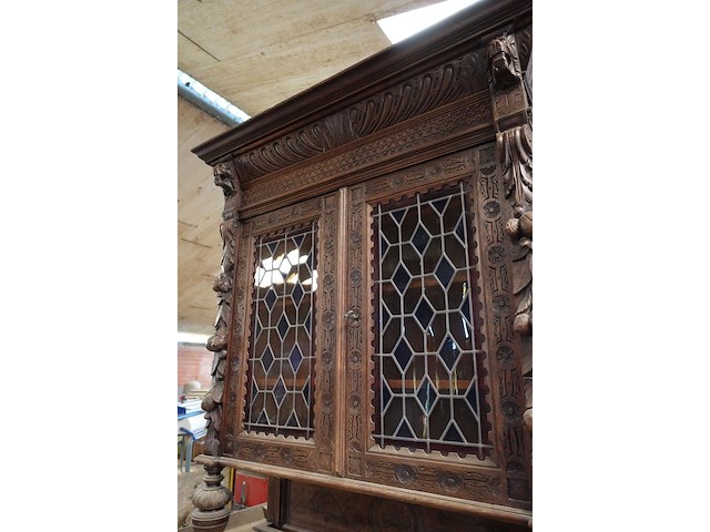 Antieke houten kast - afbeelding 5 van  5