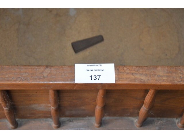 Antieke houten wieg afm. 100x48x100 - afbeelding 5 van  5