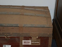 Antieke hutkoffer of scheepskist - afbeelding 2 van  3