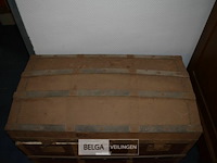 Antieke hutkoffer of scheepskist - afbeelding 3 van  3