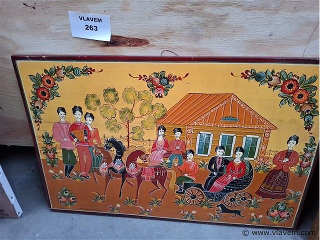 Antieke kader - afbeelding 1 van  1