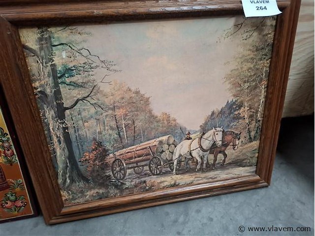 Antieke kader - afbeelding 1 van  1