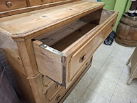 Antieke kast met spiegel - afbeelding 3 van  4